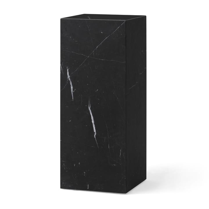 Plinth Pedestal piedestal 30x30x75 cm - Nero Marquina - Audo Copenhagen