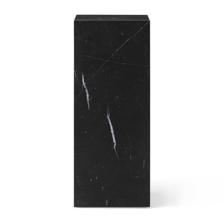 Plinth Pedestal piedestal 30x30x75 cm, Nero Marquina Audo Copenhagen