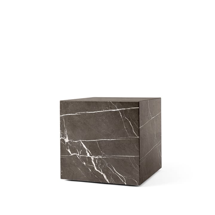 Plinth soffbord - brown, cube - Audo Copenhagen