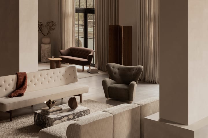 Plinth soffbord, multi, rose, low Audo Copenhagen