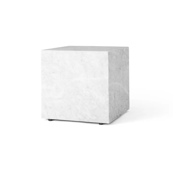 Plinth soffbord - White, cube - Audo Copenhagen