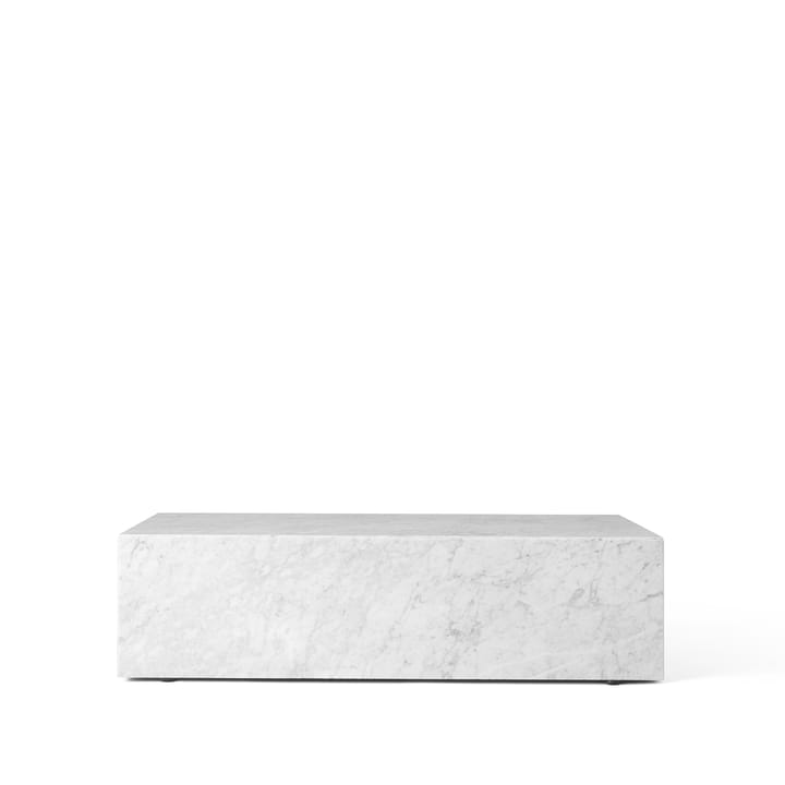 Plinth soffbord - white, low - Audo Copenhagen