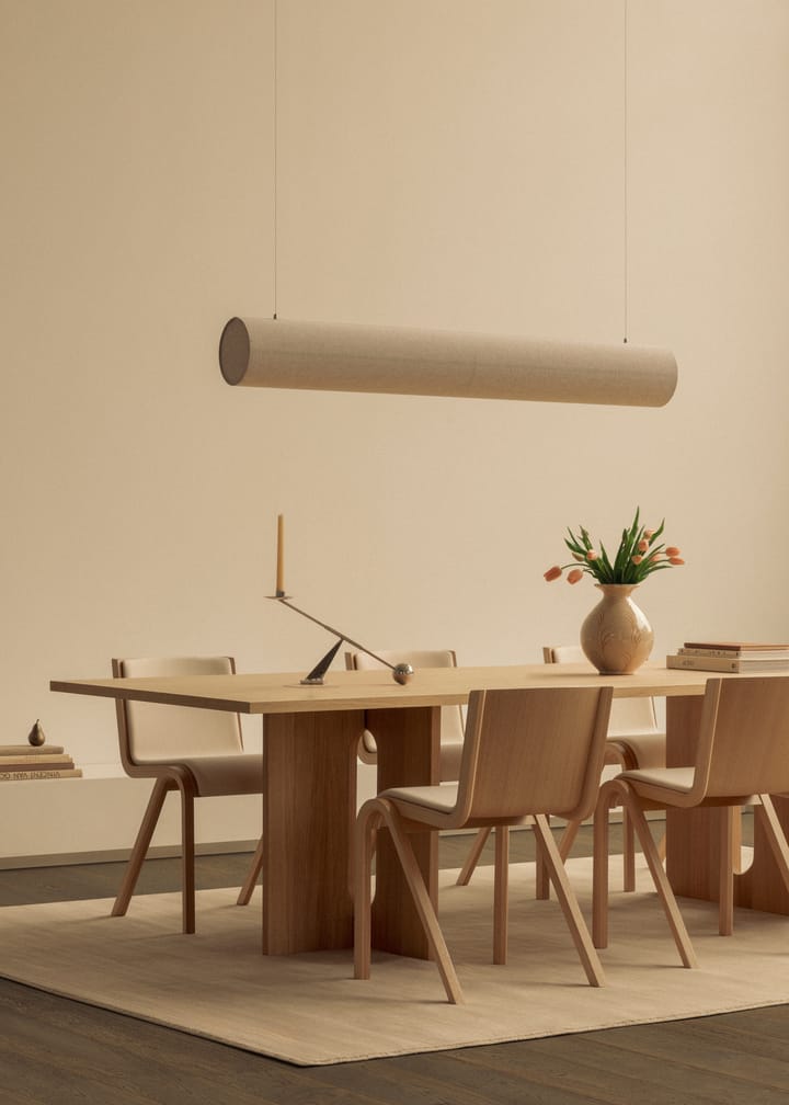 Ready stol framsidesklädd, Natural oak-Audo Bouclé 02 Audo Copenhagen