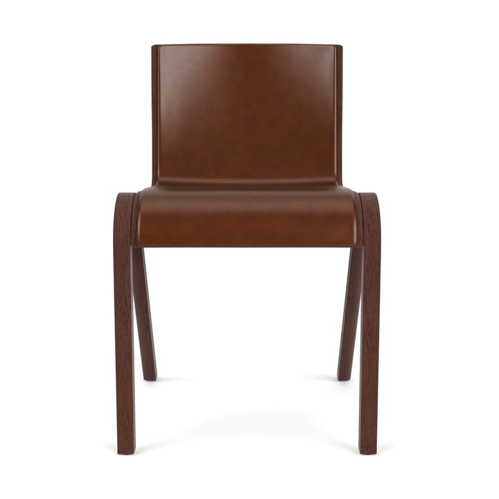 Ready stol framsidesklädd, Red oak-Dakar 0329 Brown Audo Copenhagen
