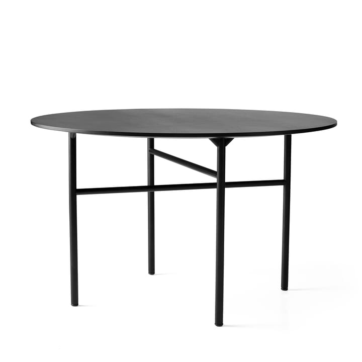 Snaregade bord runt - svart, Ø 120 cm - Audo Copenhagen