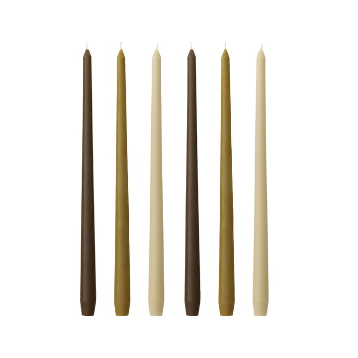 Spire ljus 38 cm 6-pack, Neutral Audo Copenhagen