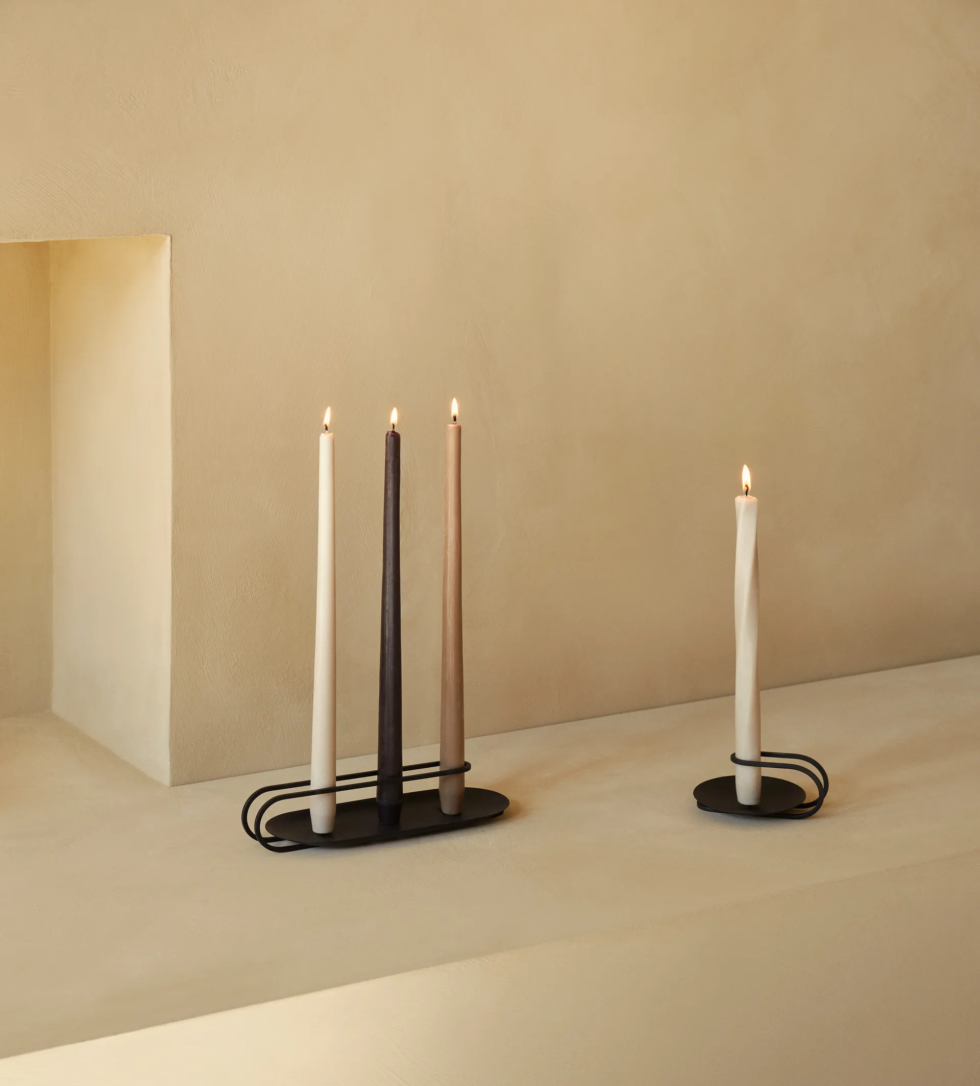 Spire ljus 38 cm 6-pack, Neutral Audo Copenhagen
