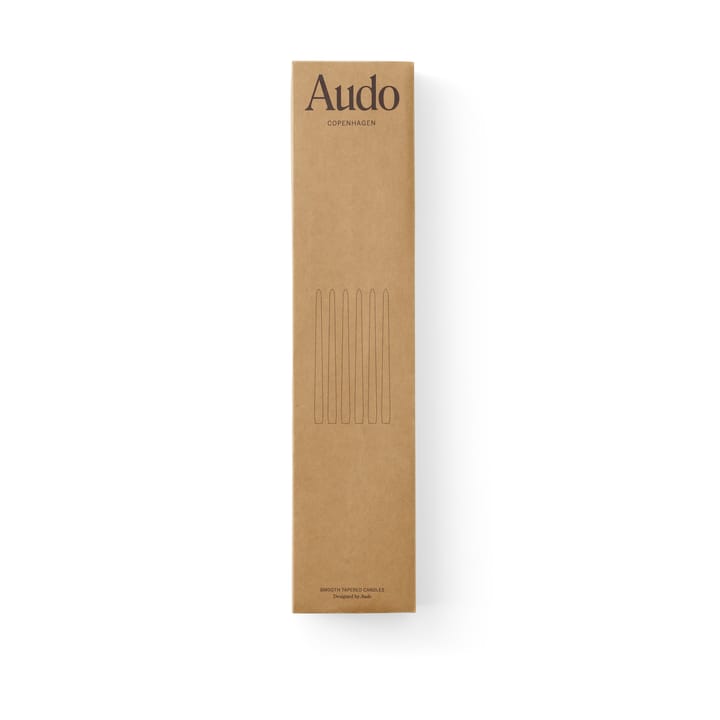 Spire ljus 38 cm 6-pack, Ochre Audo Copenhagen