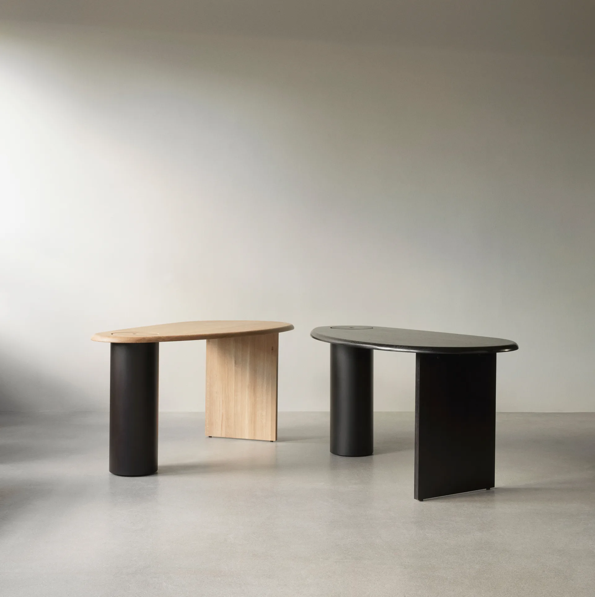 The Eclipse desk skrivbord, Natural Oak Audo Copenhagen