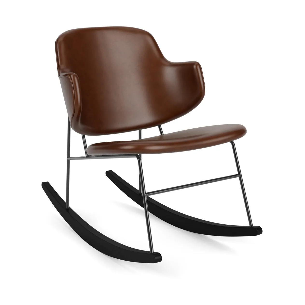 The Penguin gungstol helklädd, Dakar 0329-svart stål Audo Copenhagen