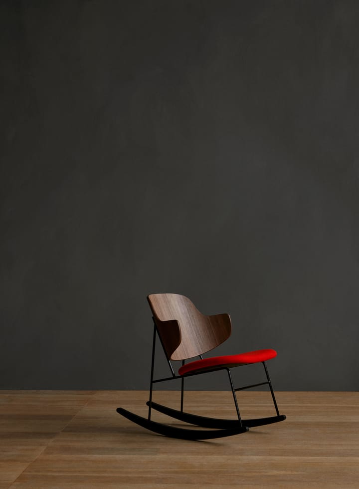 The Penguin gungstol klädd sits, Natural oak-Audo Bouclé 02 Audo Copenhagen