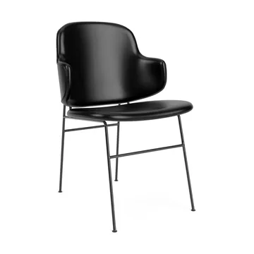 The Penguin stol helklädd - Dakar 0842-svart stål - Audo Copenhagen