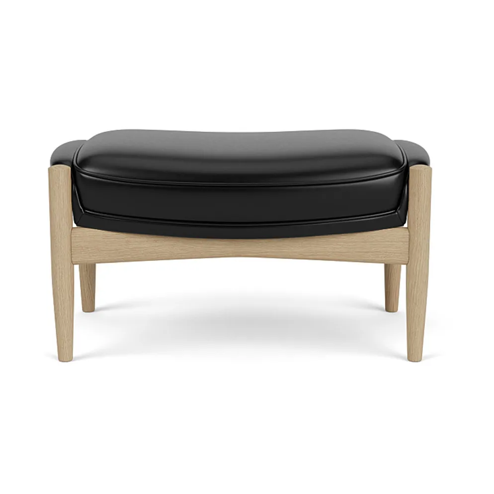Audo Copenhagen The Seal ottoman Dakar 0842-ek | Skandinavisk Design | Fåtöljer & Fotpallar | Svart