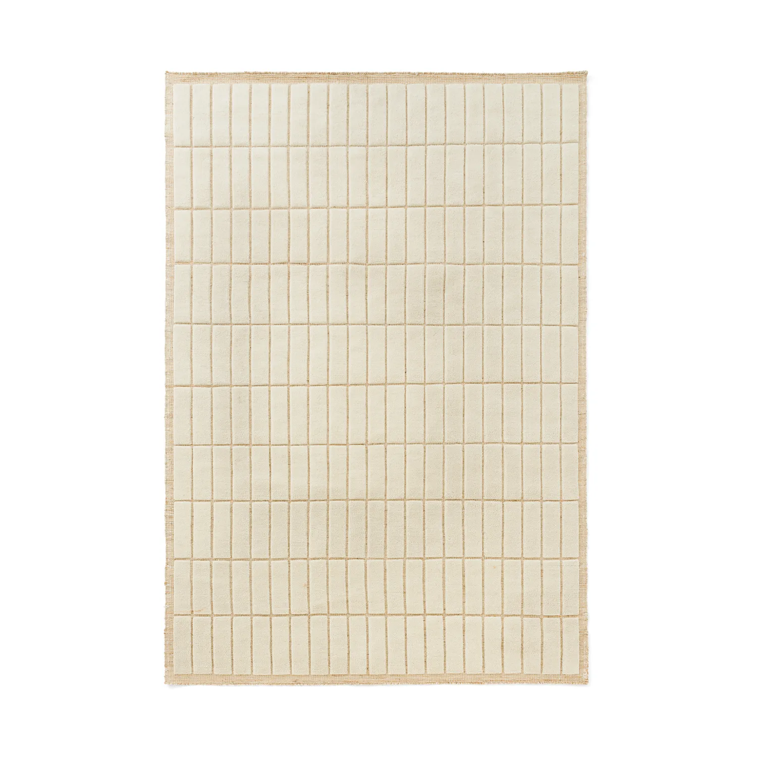 Tile matta, Ivory, 200x300 cm Audo Copenhagen