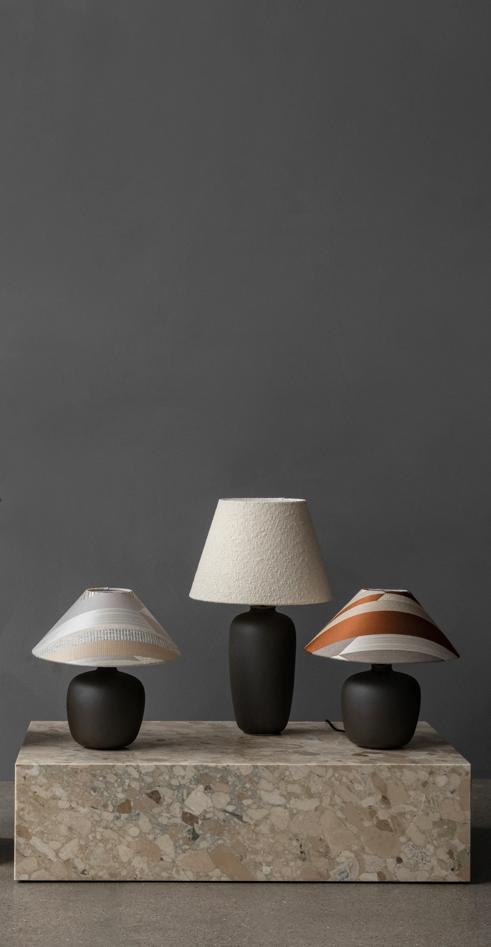 Torso bordslampa 57 cm Limited Edition, Oceano-Snow Audo Copenhagen