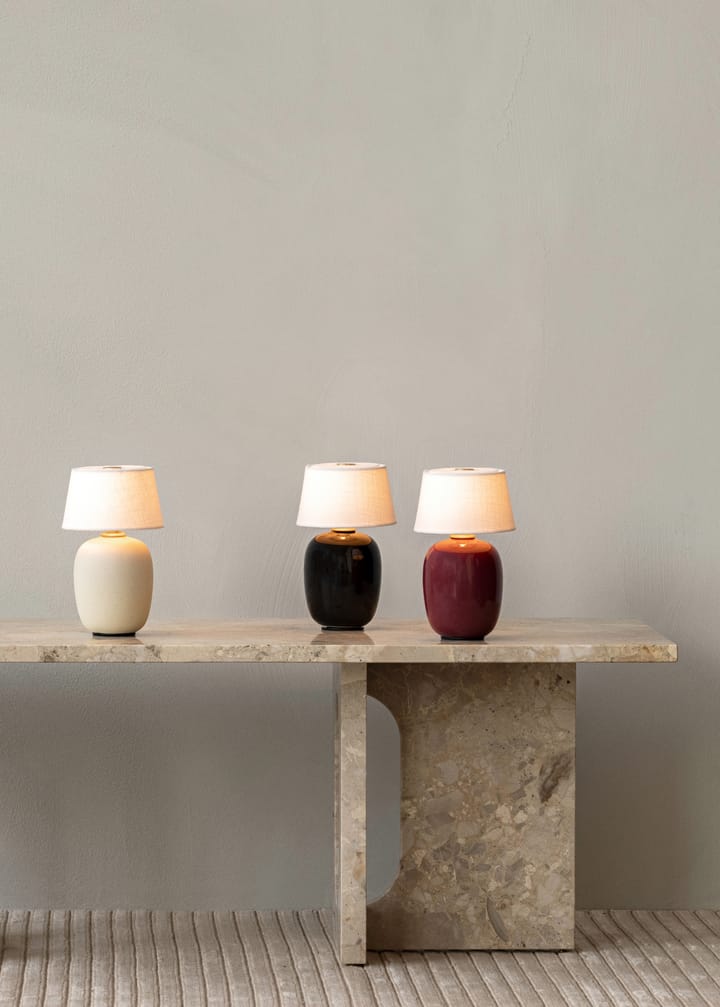 Torso bordslampa portable, Black Audo Copenhagen