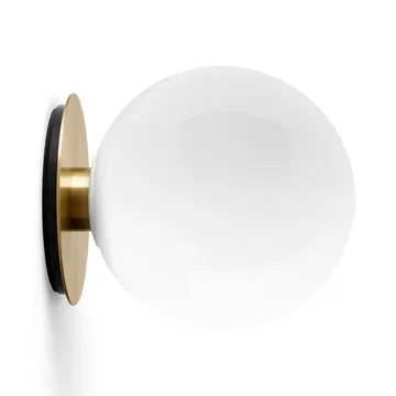 TR bord/vägglampa mässing - Blankt opalglas - Audo Copenhagen