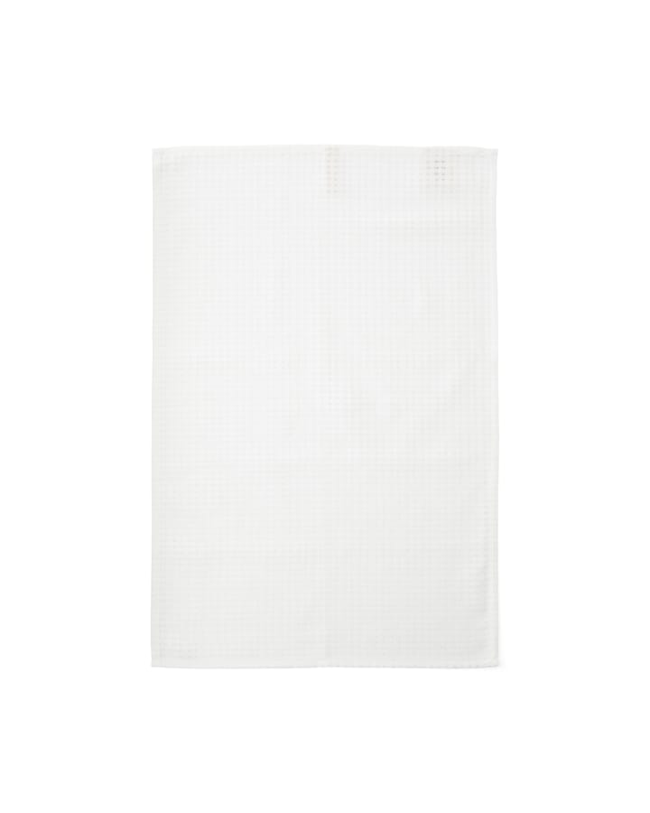 Troides kökshandduk 40x67 cm 2-pack - Burnt sienna-white - Audo Copenhagen
