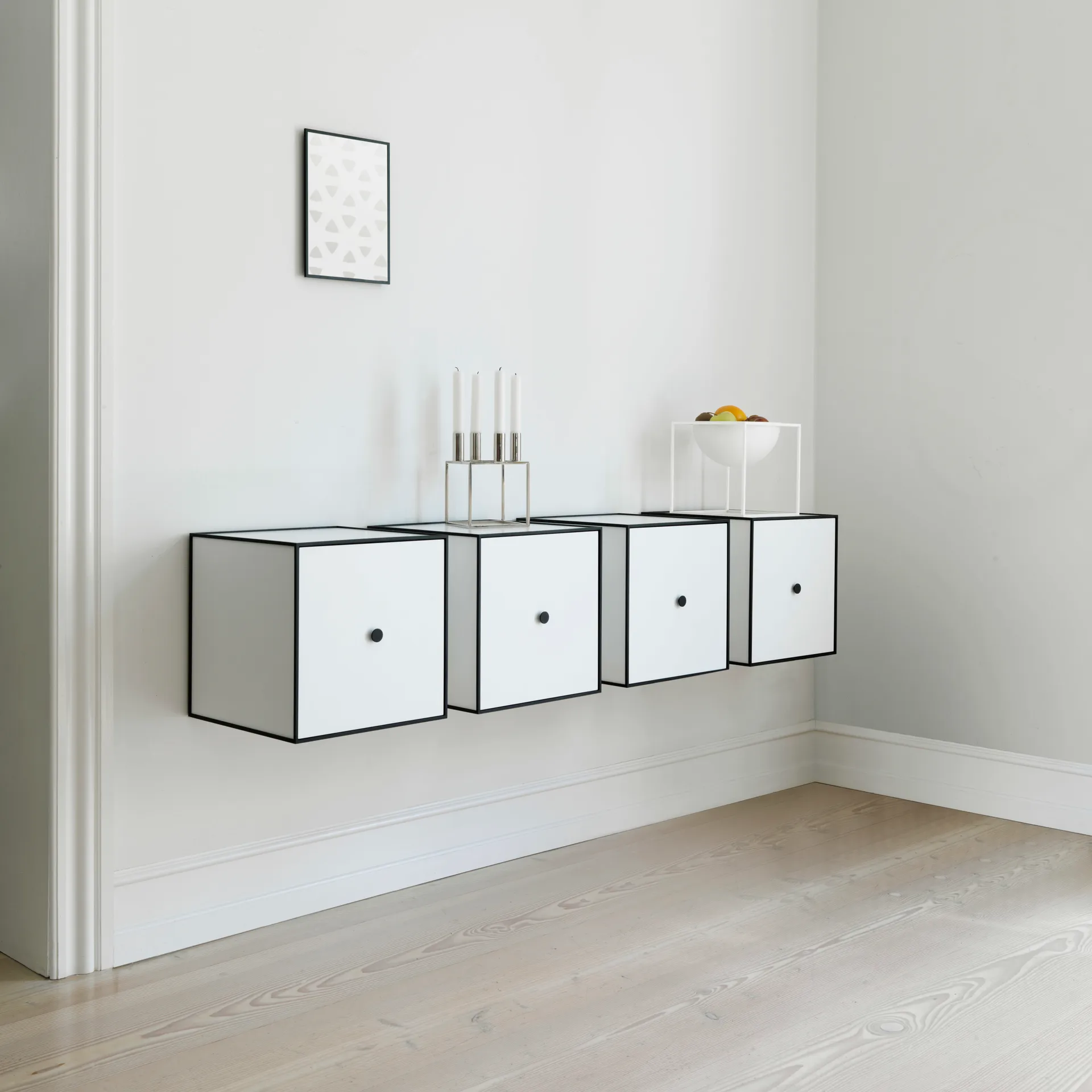 View spegel 30x30 cm, svart Audo Copenhagen