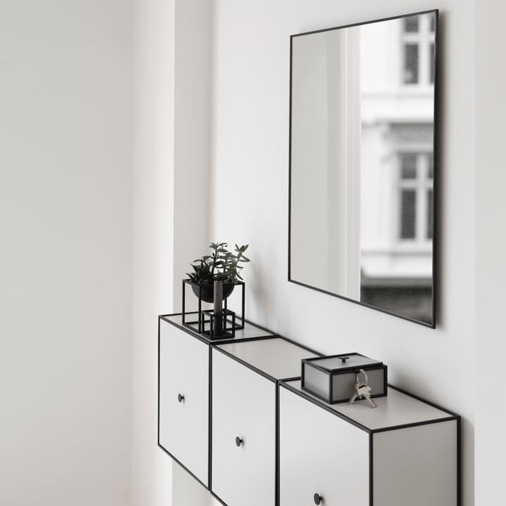View spegel 70x70 cm, svart Audo Copenhagen