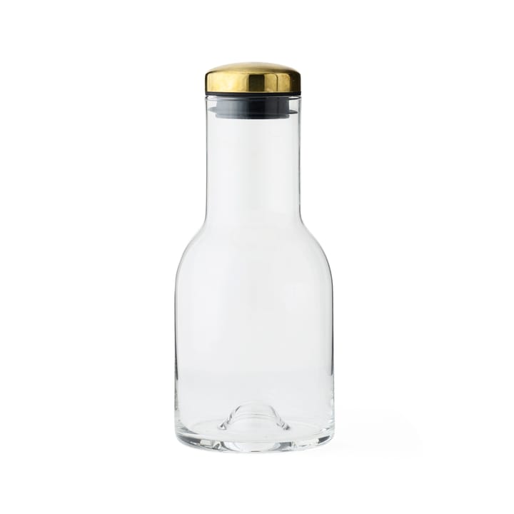 Water Bottle karaff - glas-mässing - Audo Copenhagen