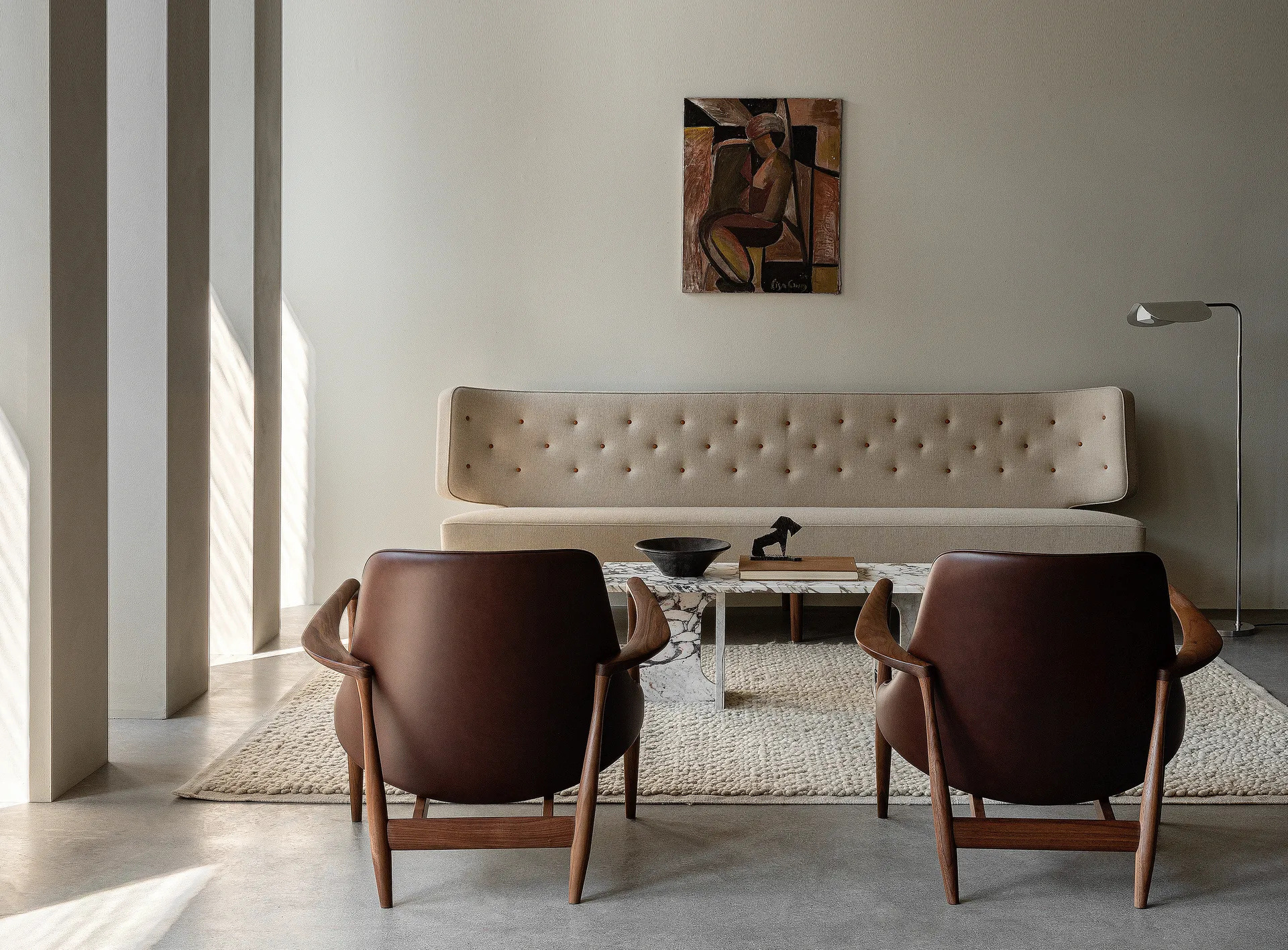 Wing golvlampa, Aluminium, 84 cm Audo Copenhagen