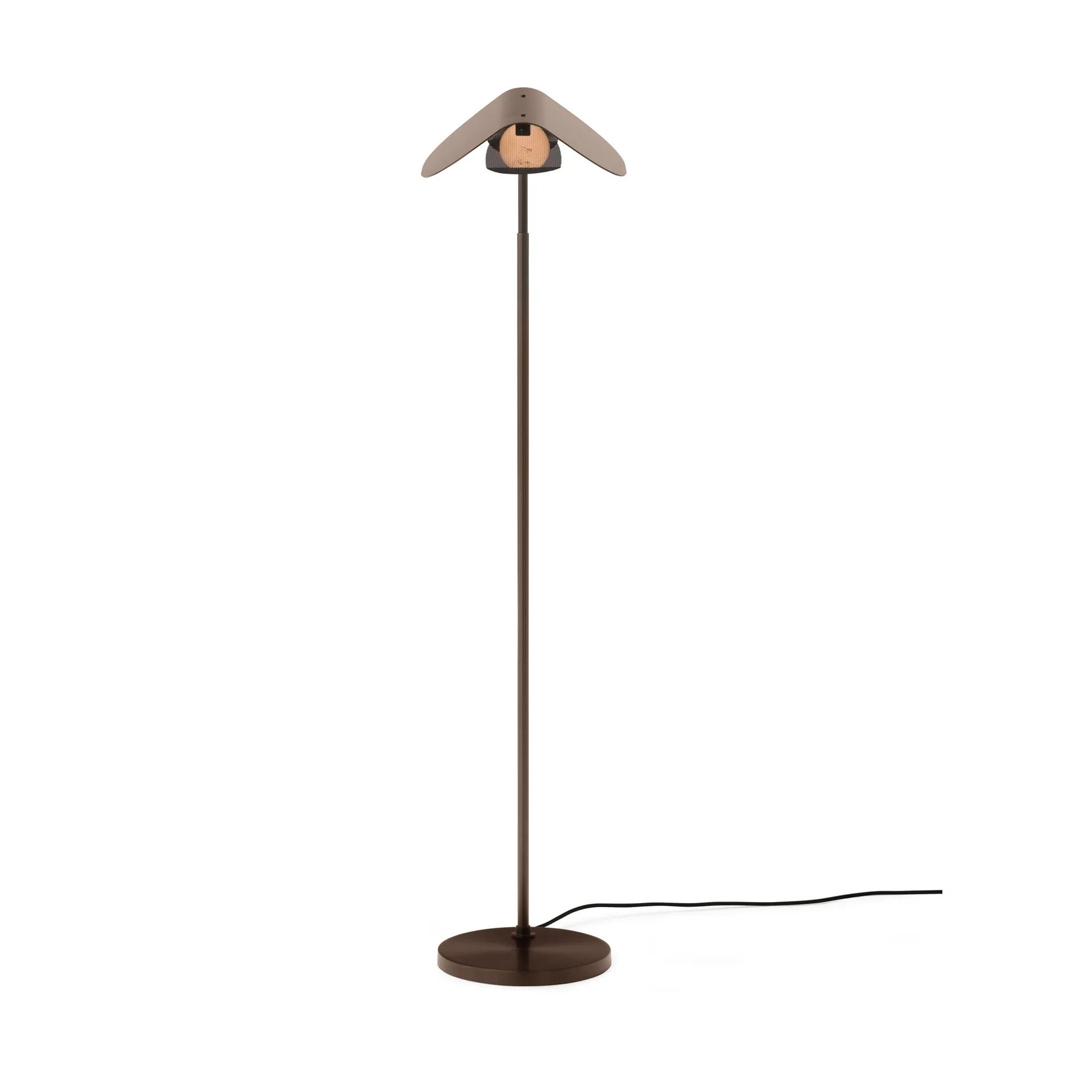 Wing golvlampa, Bronzed aluminium, 115 cm Audo Copenhagen