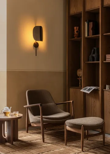 Wing vägglampa - Bronzed aluminium, 47 cm - Audo Copenhagen