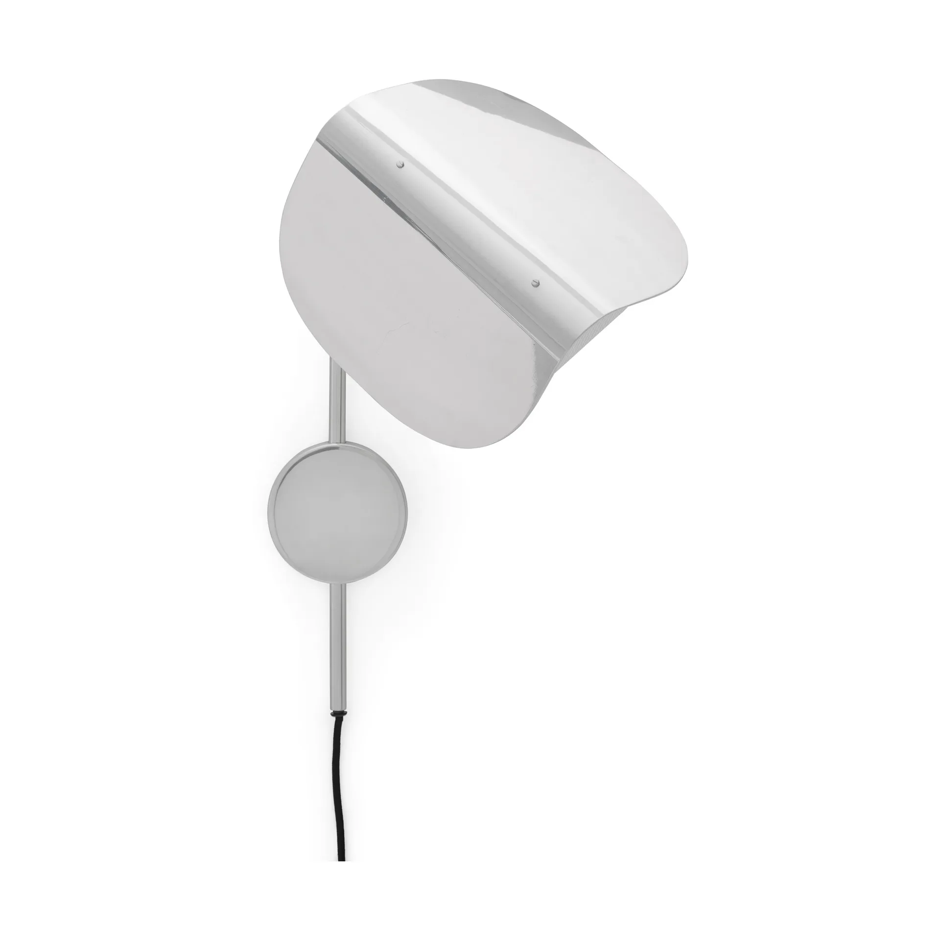 Wing vägglampa, Polished aluminium, 47 cm Audo Copenhagen