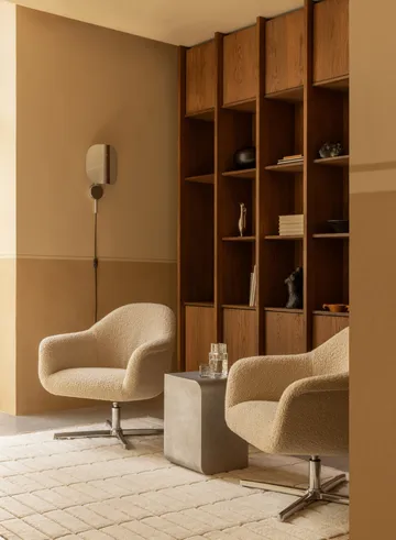 Wing vägglampa - Polished aluminium, 47 cm - Audo Copenhagen