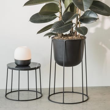 Wire table top - svart marmor - Audo Copenhagen