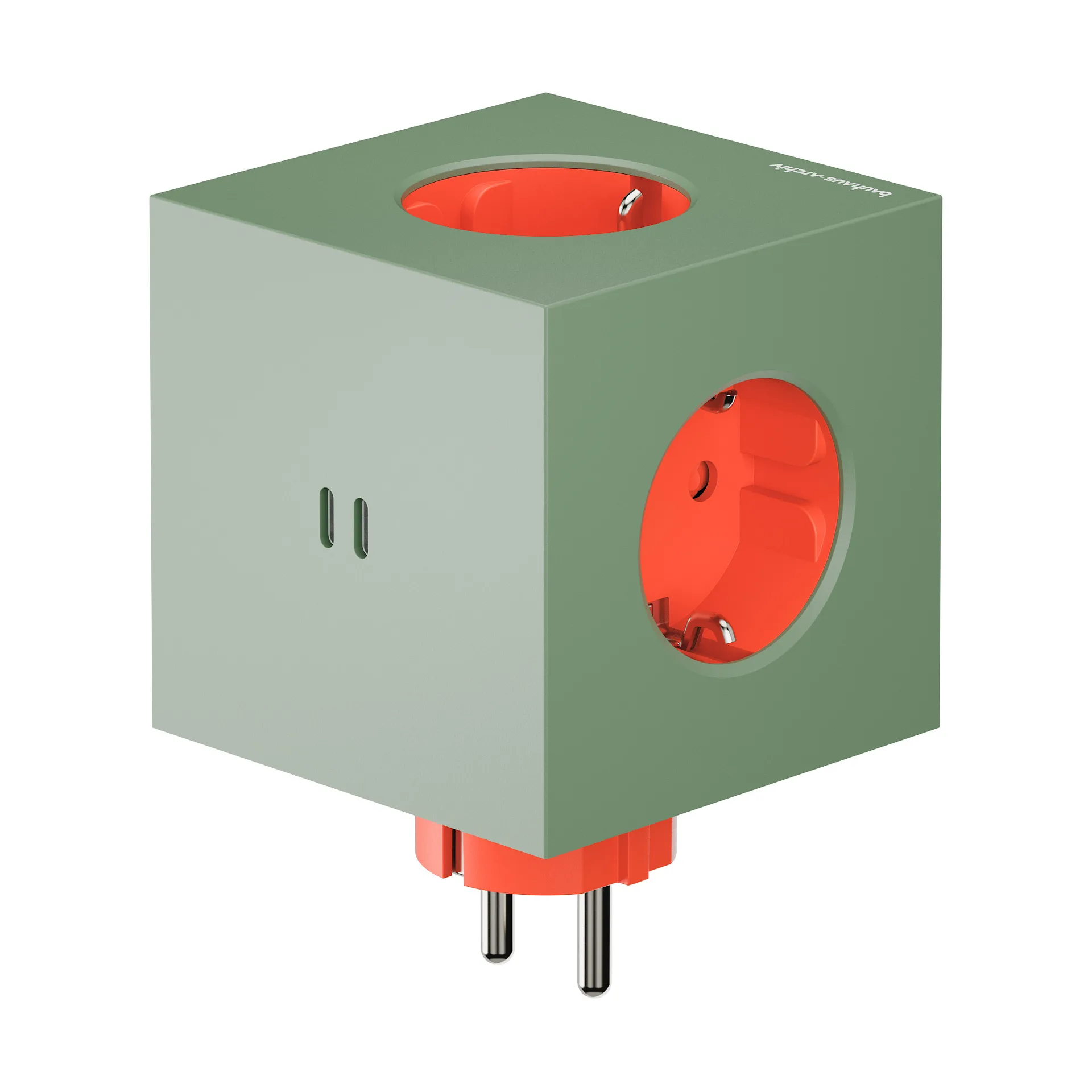 AVOLT x Bauhaus-Archiv Square 2 grenuttag USB-C, Gecko Bloom Avolt