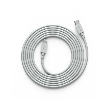Cable 1 USB C till Lightning laddkabel 2m - Gotland Gray - Avolt