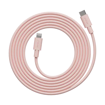 Cable 1 USB C till Lightning laddkabel 2m - New Pink - Avolt