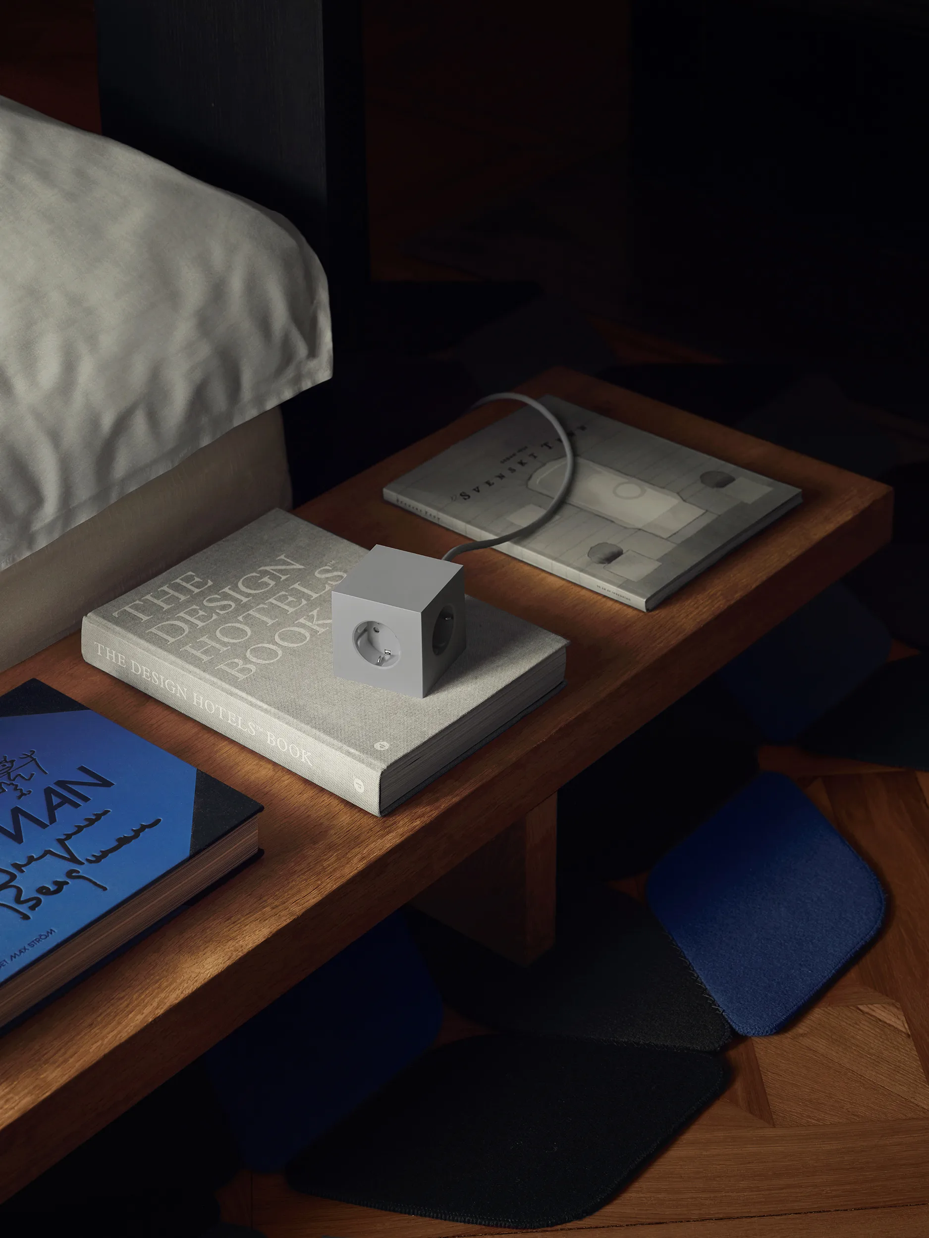 Square 1 grenuttag USB-C 30W 3 m, Gotland Gray Avolt