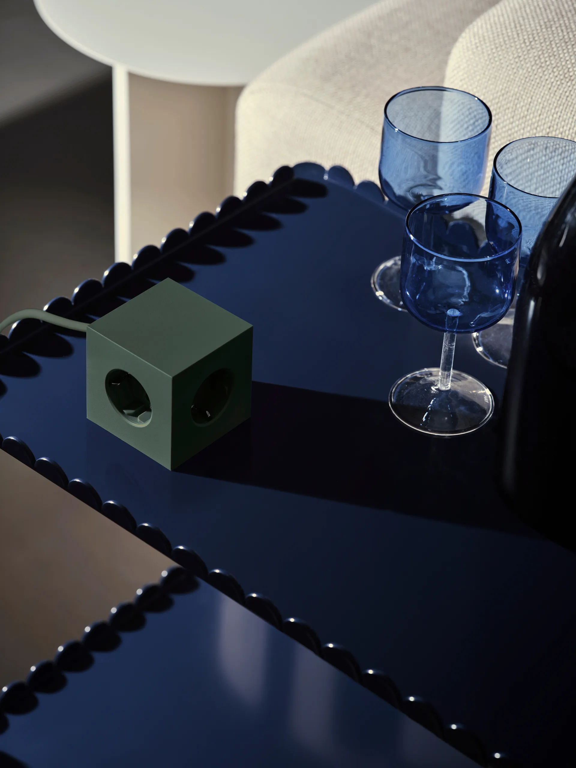 Square 1 grenuttag USB-C 30W 3 m, Oak Green Avolt