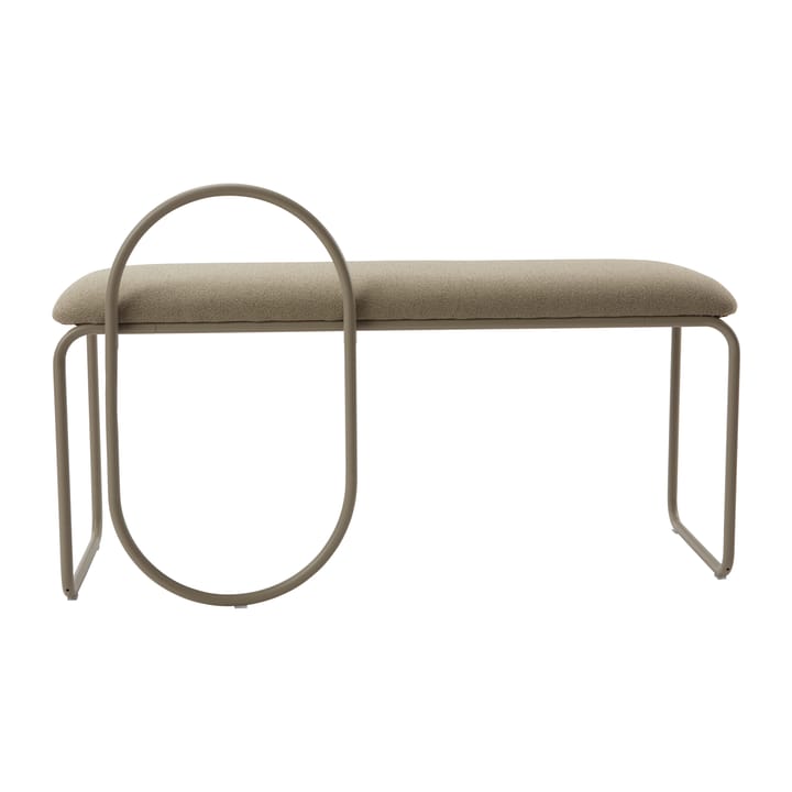 Angui bänk bouclé, Taupe AYTM