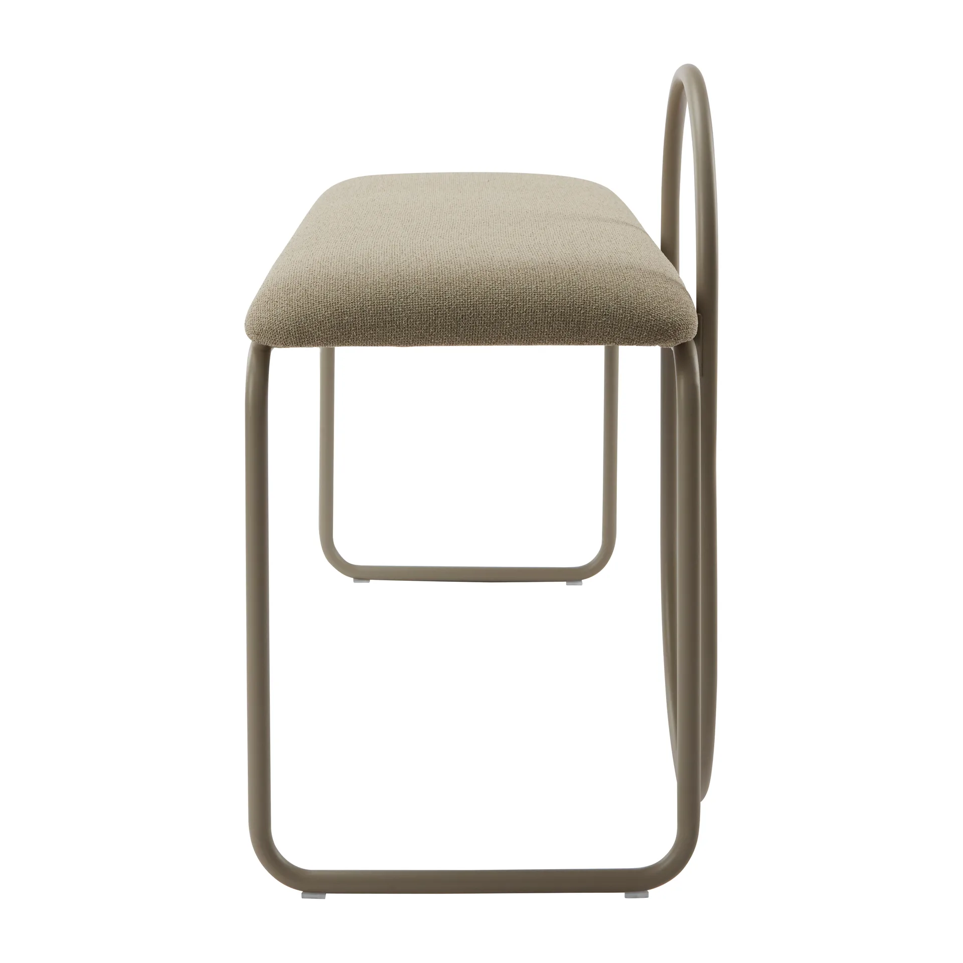 Angui bänk bouclé, Taupe AYTM