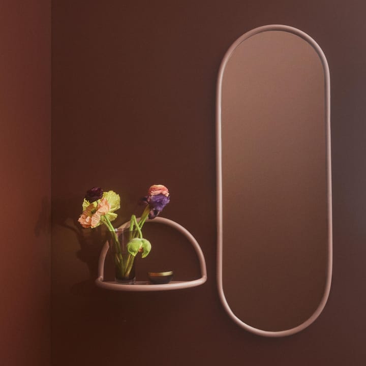 Angui spegel oval 108 cm - rose - AYTM