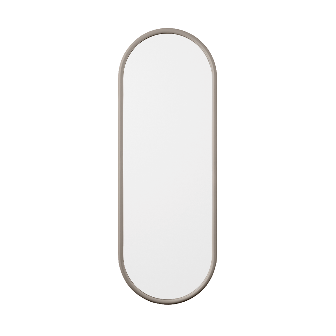 AYTM Angui spegel oval 78 cm Taupe | Skandinavisk Design | Väggspeglar | Beige