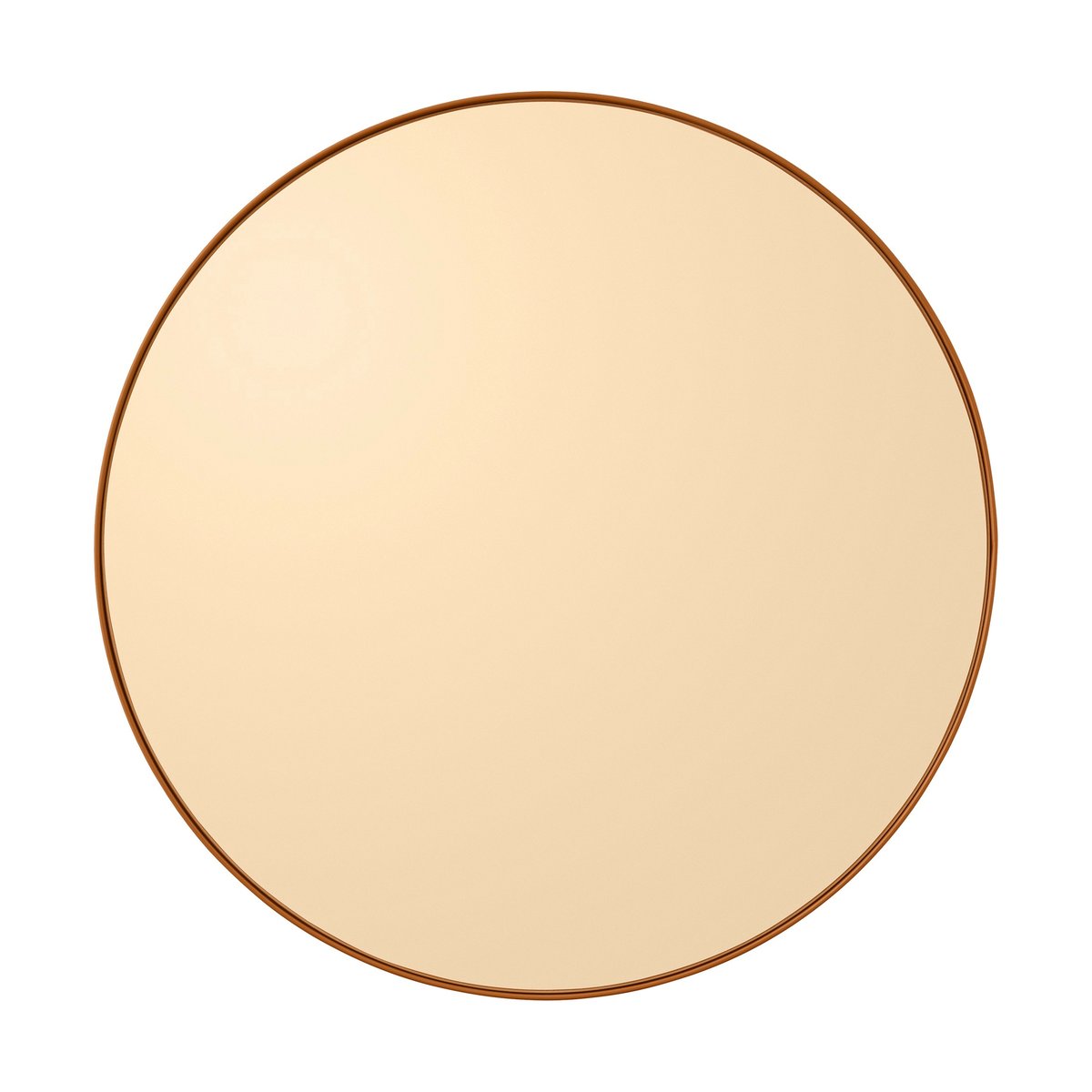 AYTM Circum spegel o50 cm Amber | Skandinavisk Design | Runda speglar | Orange