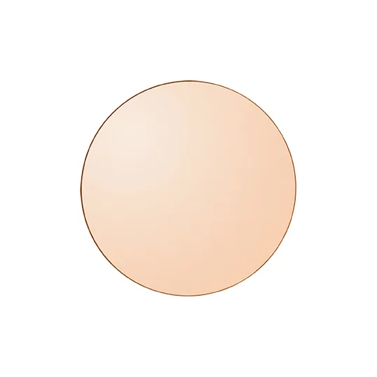 Circum spegel small Ø70 cm, amber AYTM