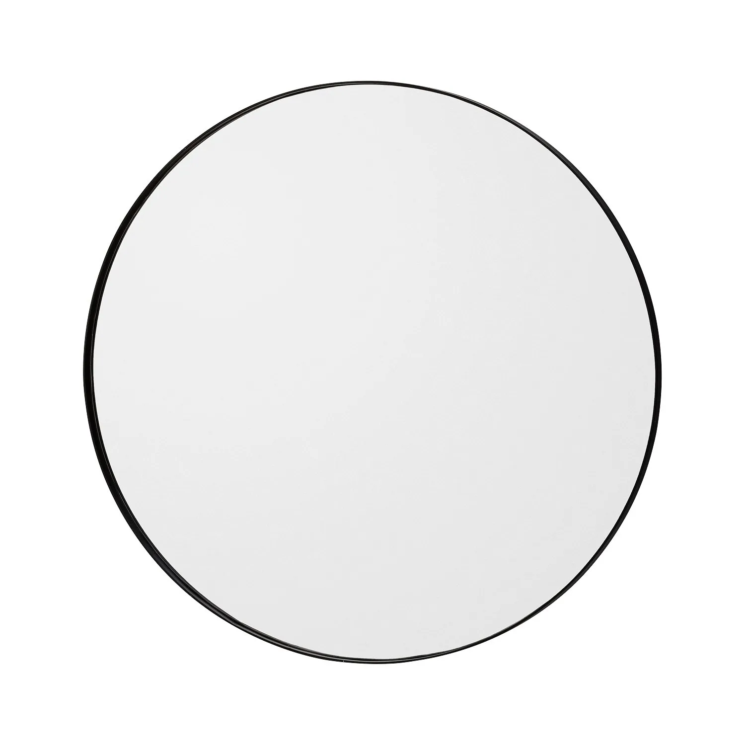 Circum spegel small Ø70 cm, tonat glas-svart ram AYTM