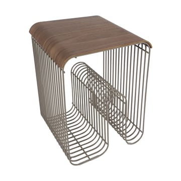 Curva bricka/toppanel till Curva pall 33 cm - Valnöt - AYTM
