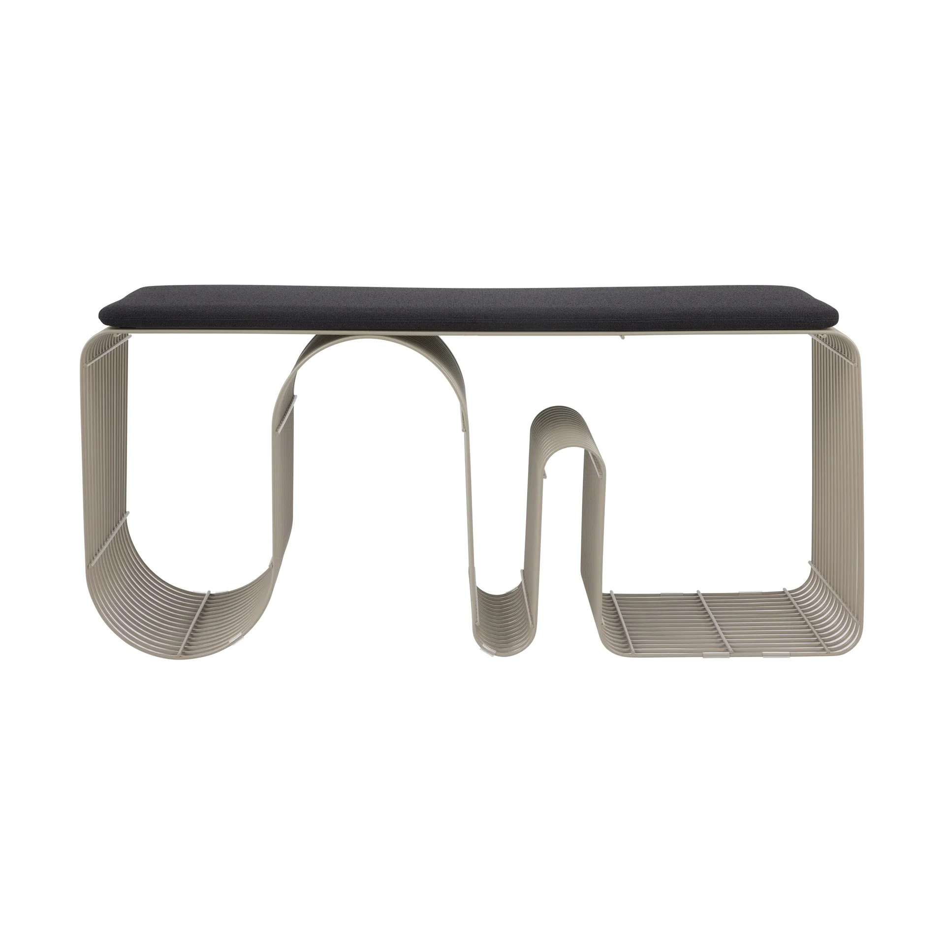 Curva sittdyna för bänk 32x95,5 cm, Anthracit AYTM