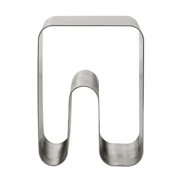 Curva solid pall - Silver, 32x32x43,2 cm - AYTM