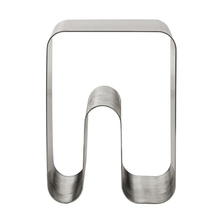 Curva solid pall - Silver, 32x32x43,2 cm - AYTM