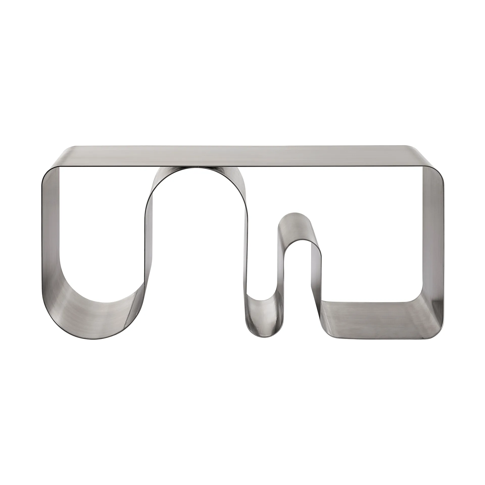 Curva solid sittbänk, Silverfärgad, 100 cm AYTM