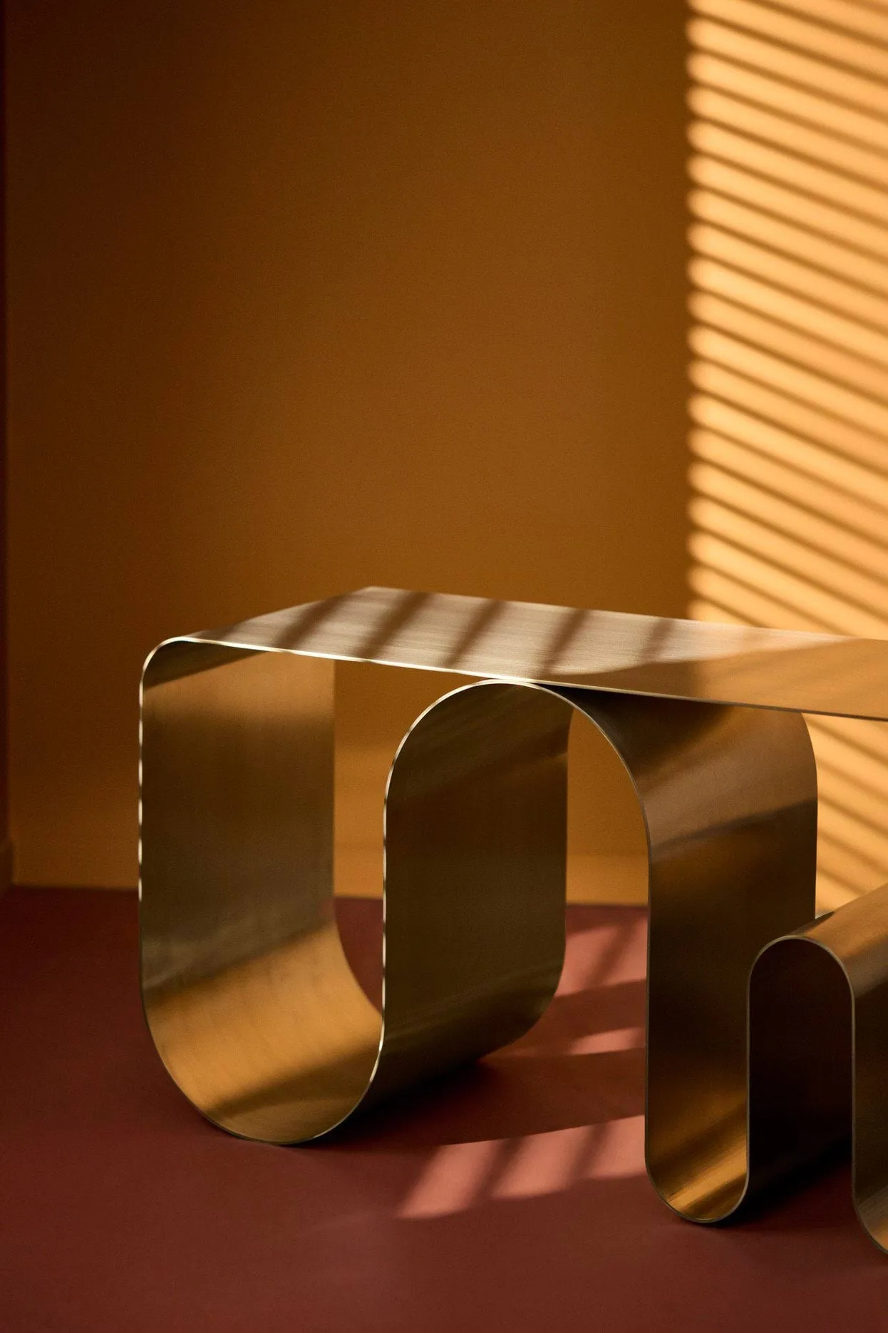 Curva solid sittbänk, Silverfärgad, 100 cm AYTM