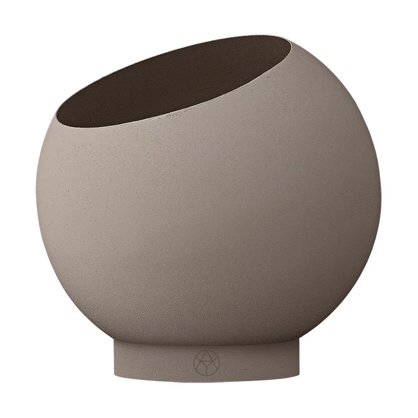 Globe blomkruka Ø17 cm, Taupe AYTM